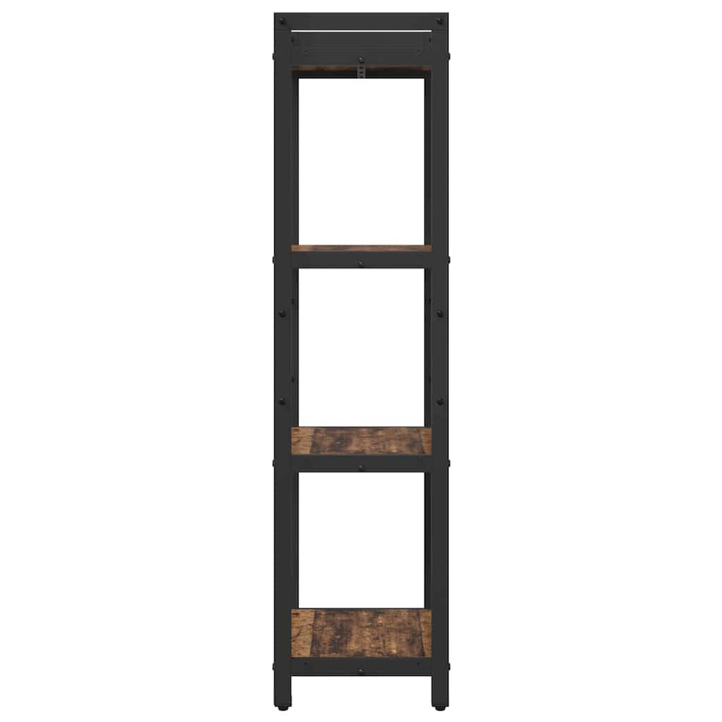Bogreol 40 x 30 x 119 cm Konstrueret træ Gammelt træ