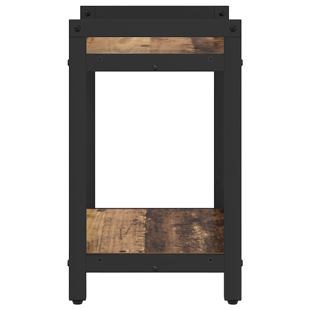 Bogreol 40 x 30 x 50 cm Konstrueret træ Gammelt træ