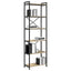 Bogreol 60 x 30 x 189,5 cm Konstrueret træ Sonoma eg