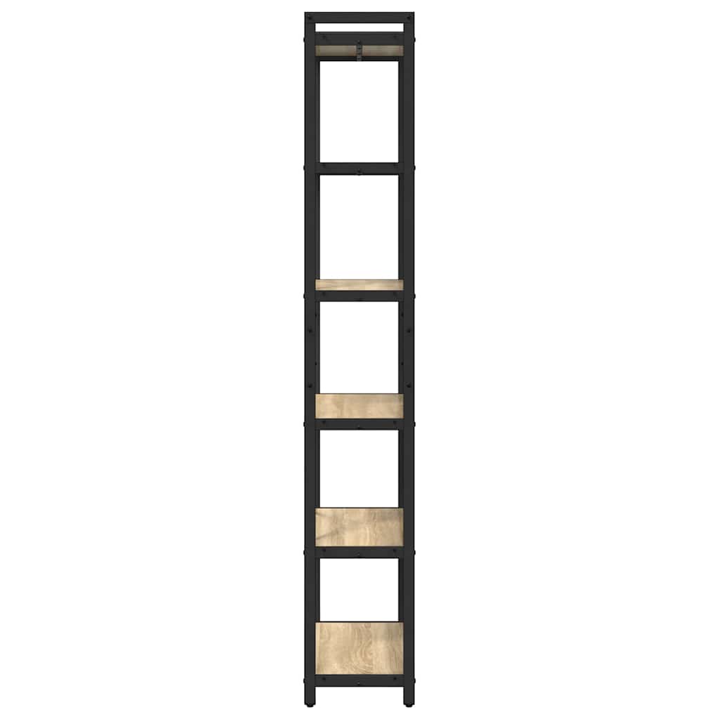 Bogreol 60 x 30 x 189,5 cm Konstrueret træ Sonoma eg
