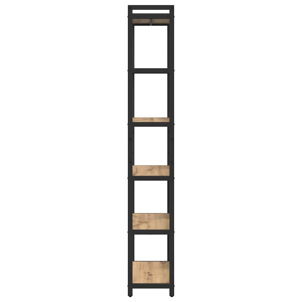 Bogreol 60 x 30 x 189,5 cm Konstrueret træ Artisan Egetræ