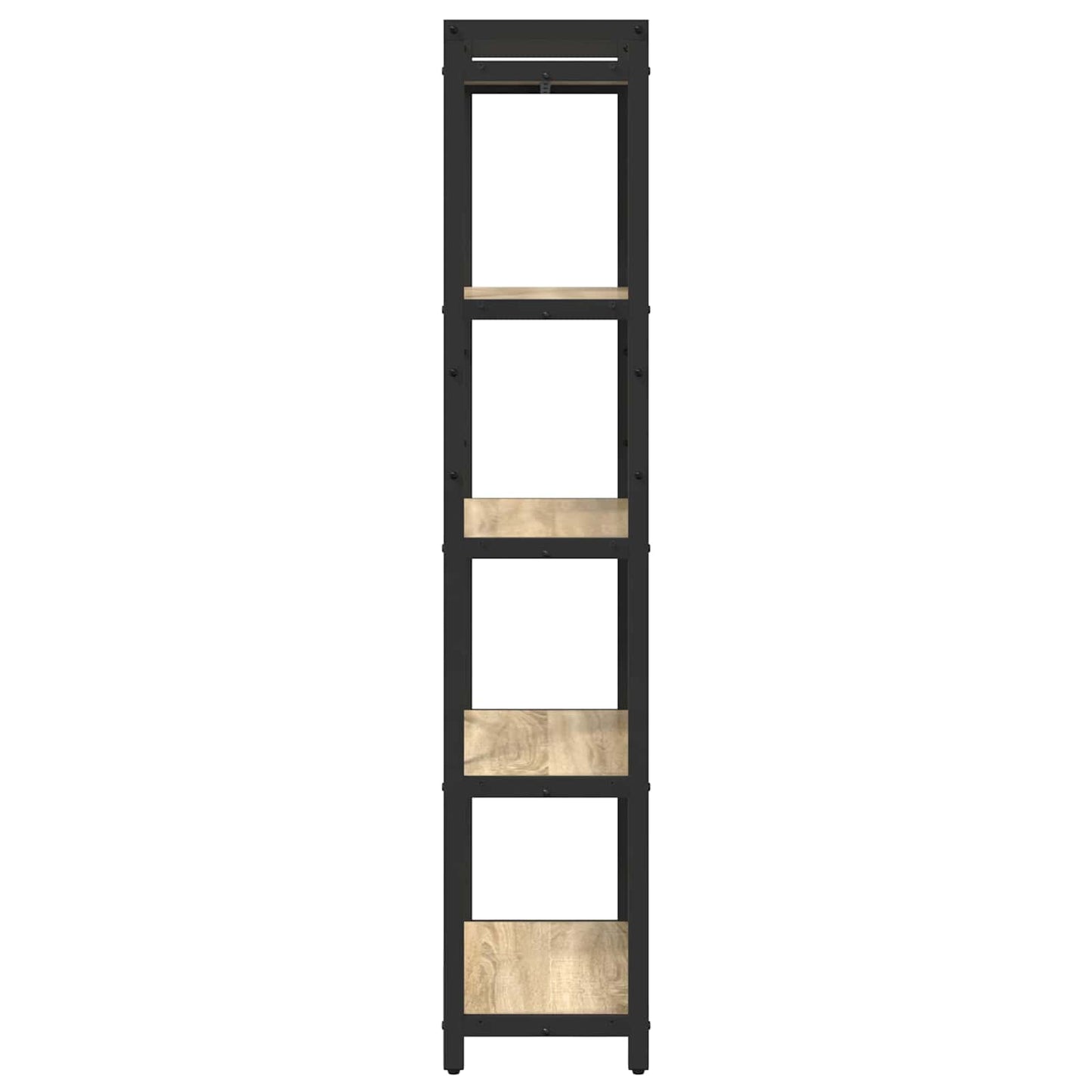Bogreol 60 x 30 x 155 cm Konstrueret træ Sonoma eg