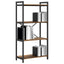 Bogreol 60 x 30 x 120 cm Konstrueret træ Gammelt træ