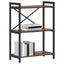 Bogreol 60 x 30 x 85 cm Konstrueret træ Røget eg