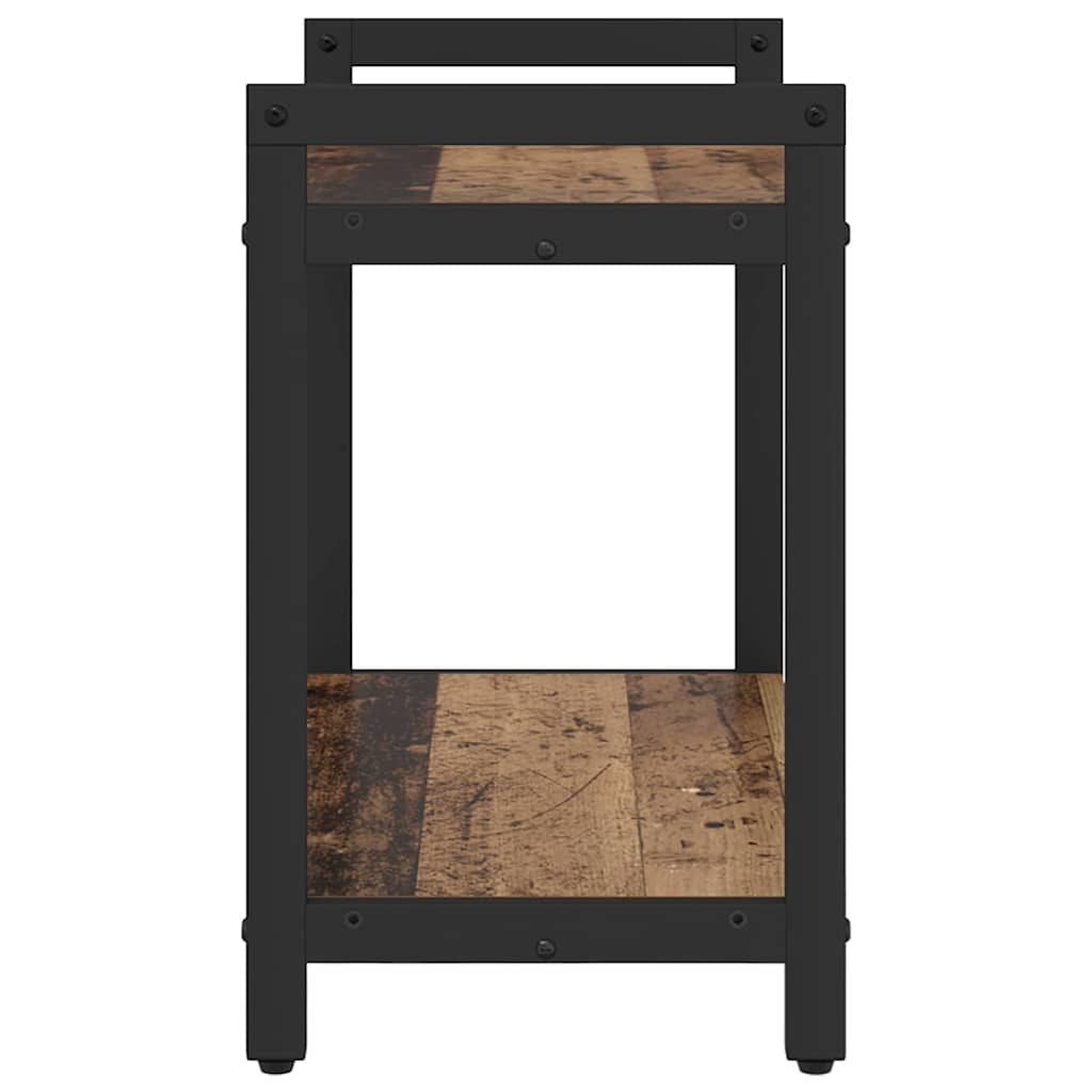 Bogreol 60 x 30 x 50 cm Konstrueret træ Gammelt træ
