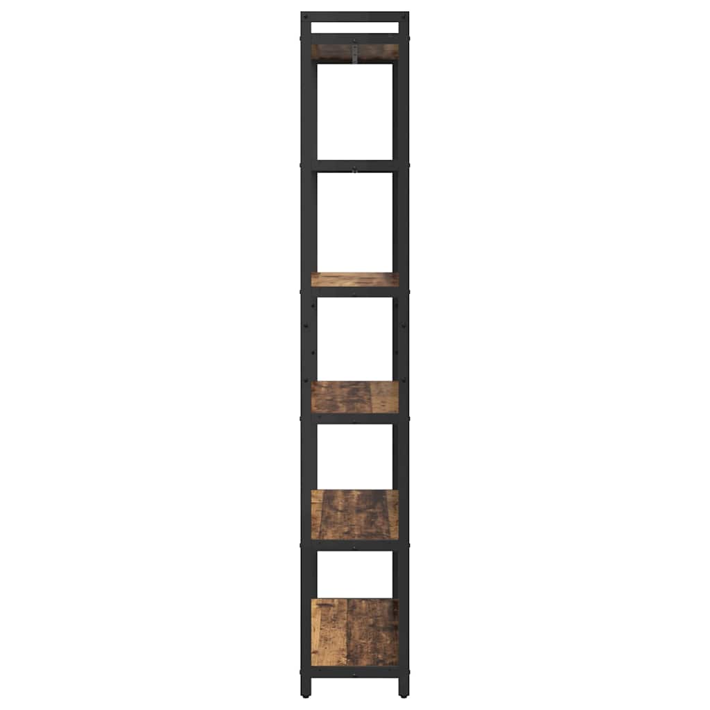 Bogreol 80 x 30 x 189,5 cm Konstrueret træ Gammelt træ