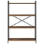Bogreol 80 x 30 x 120 cm Konstrueret træ Gammelt træ
