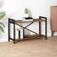 Bogreol 80 x 30 x 50 cm Konstrueret træ Gammelt træ