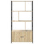 Bogreol 80 x 30 x 155,5 cm Konstrueret træ Sonoma eg