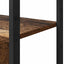 Bogreol 80 x 30 x 155,5 cm Konstrueret træ Gammelt træ