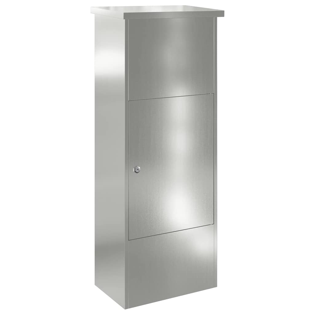 Pakke drop boks Sort 44,5 x 29 x 110,5 cm Galvaniseret stål
