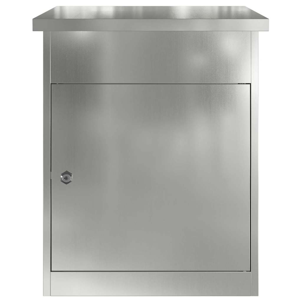 Pakke drop boks Sort 47,5 x 38 x 59 cm Galvaniseret stål