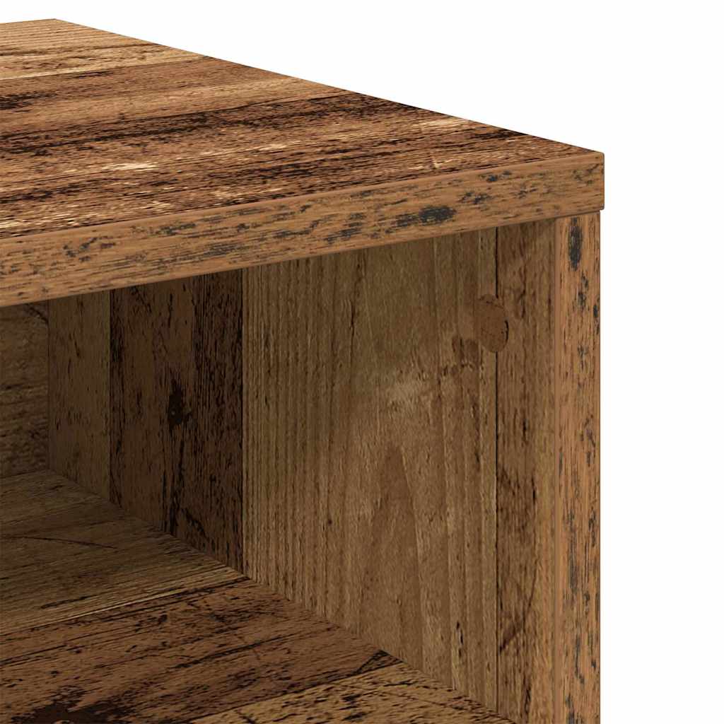 Natskab 2 stk. Gammelt træ 40 x 30 x 30 cm Konstrueret træ