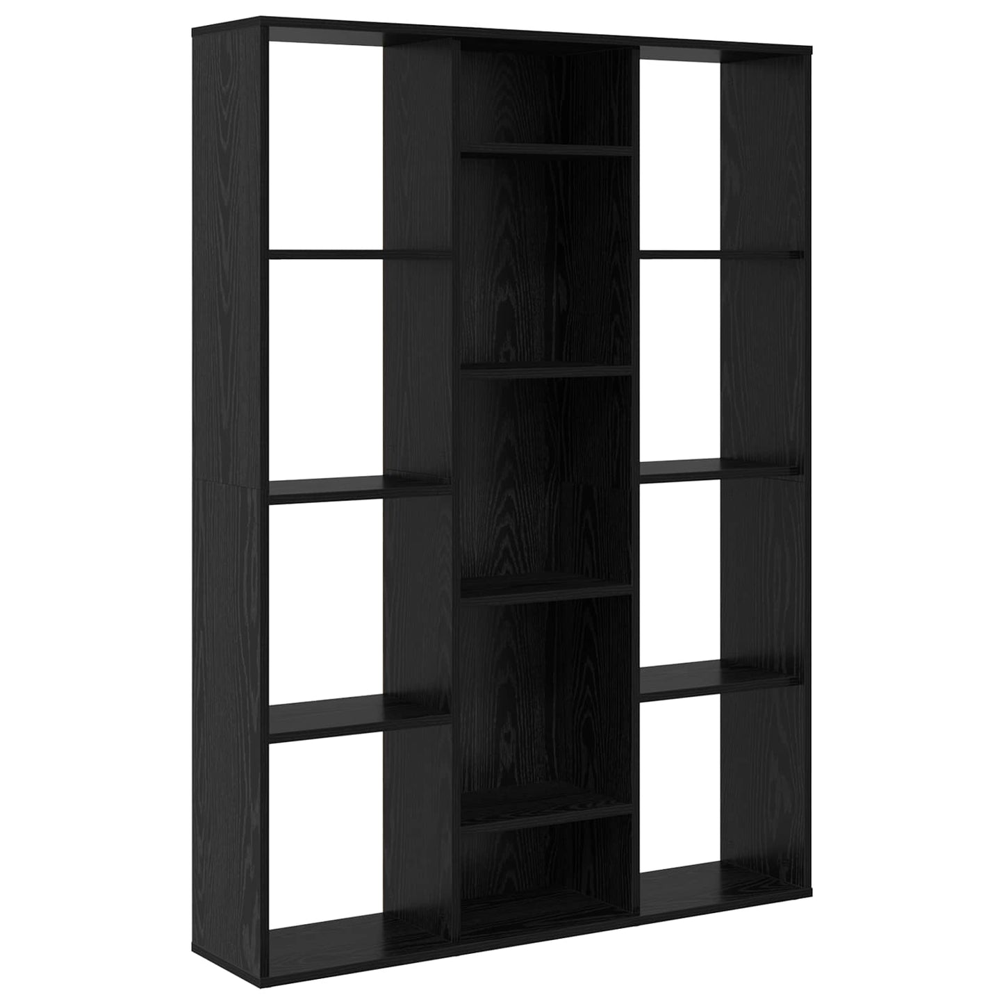 Rumdeler Sort eg 100 x 24 x 140 cm Konstrueret træ