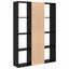 Rumdeler Sort eg 100 x 24 x 140 cm Konstrueret træ