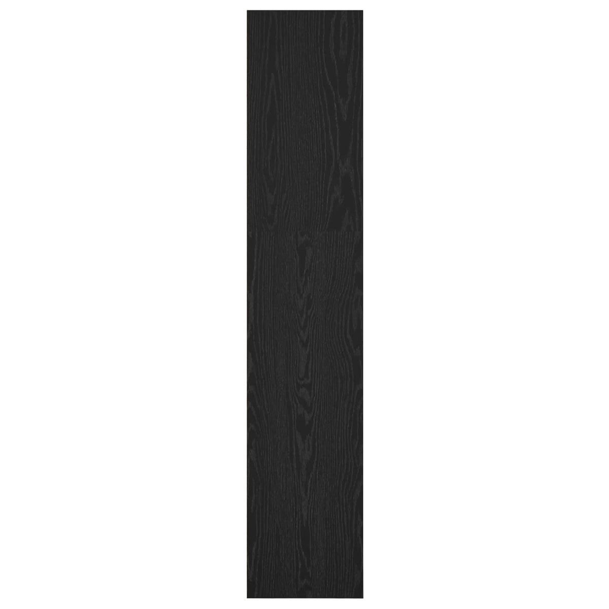 Bogreol 4 niveauer 40 x 30 x 152 cm Konstrueret træ Sort eg