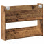 Sko skab 2 stk. 80 x 18 x 60 cm Konstrueret træ Gammelt træ