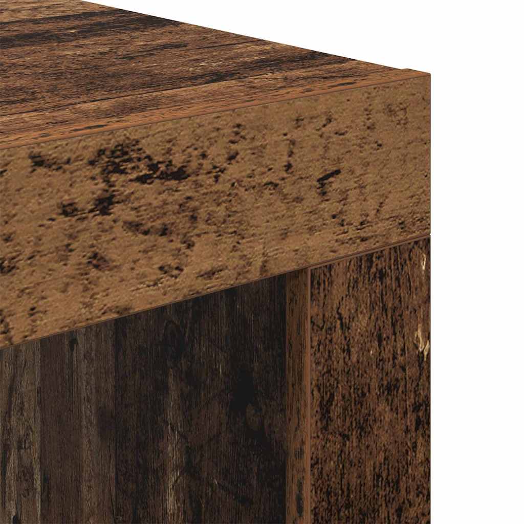 Sofabord Gammelt træ 50 x 50 x 35 cm Konstrueret træ