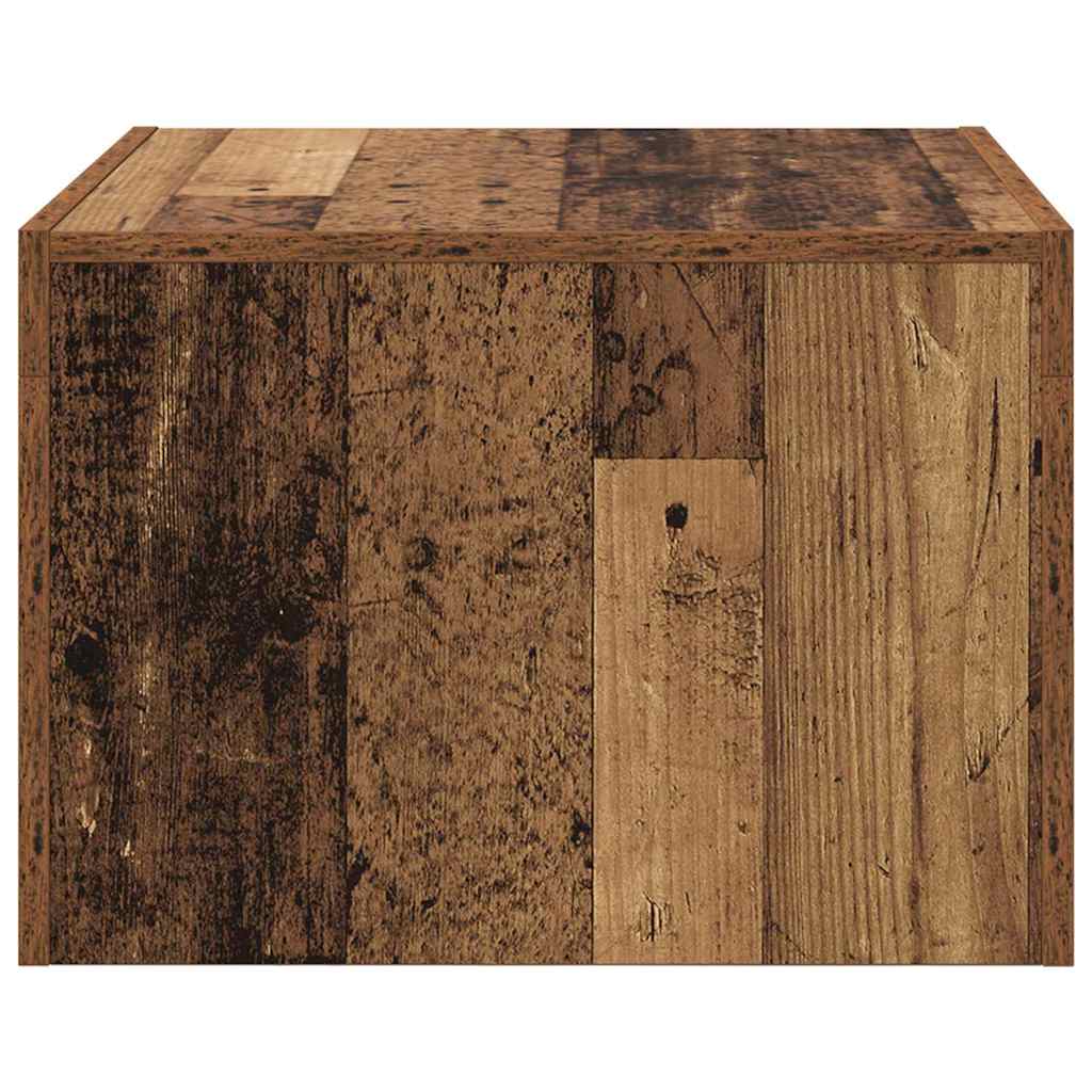 Sofabord Gammelt træ 50 x 50 x 35 cm Konstrueret træ