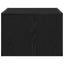 Sofabord Sort eg 50 x 50 x 35 cm Konstrueret træ