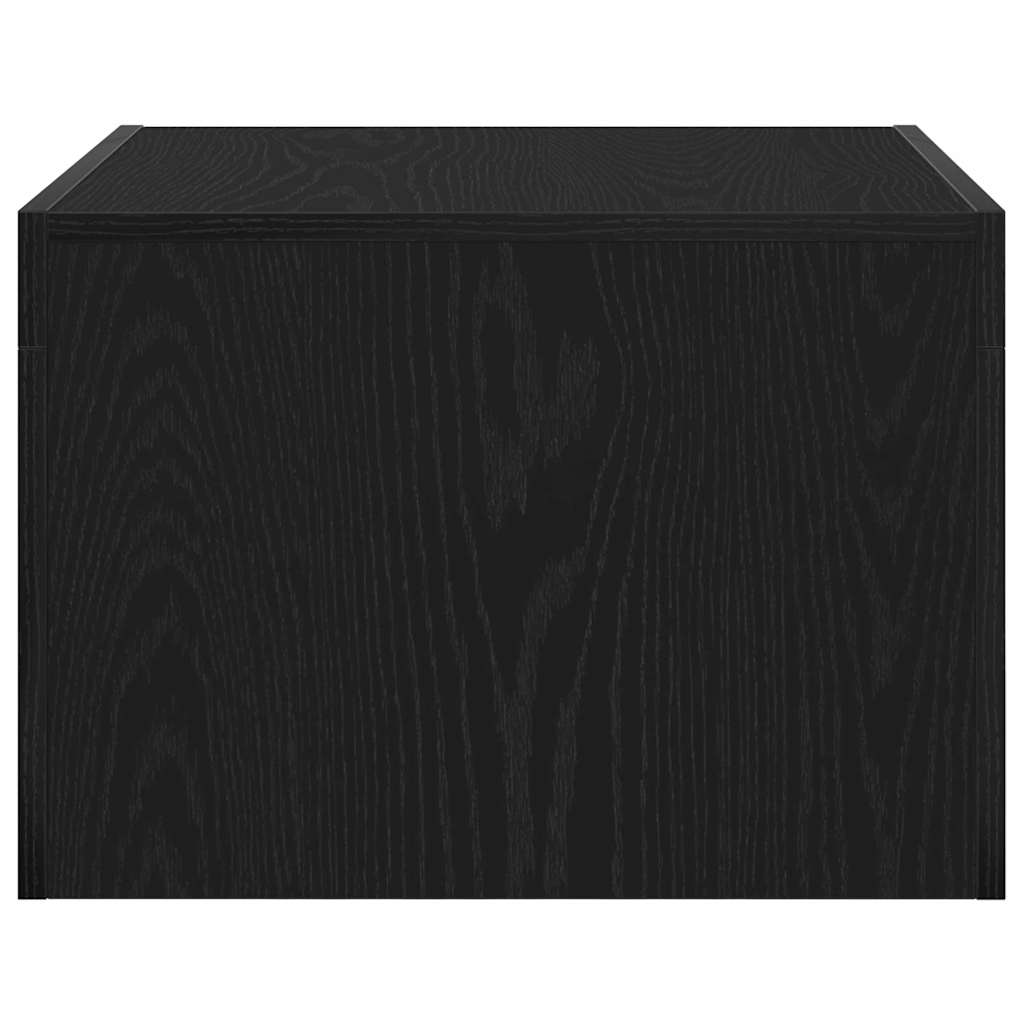 Sofabord Sort eg 50 x 50 x 35 cm Konstrueret træ