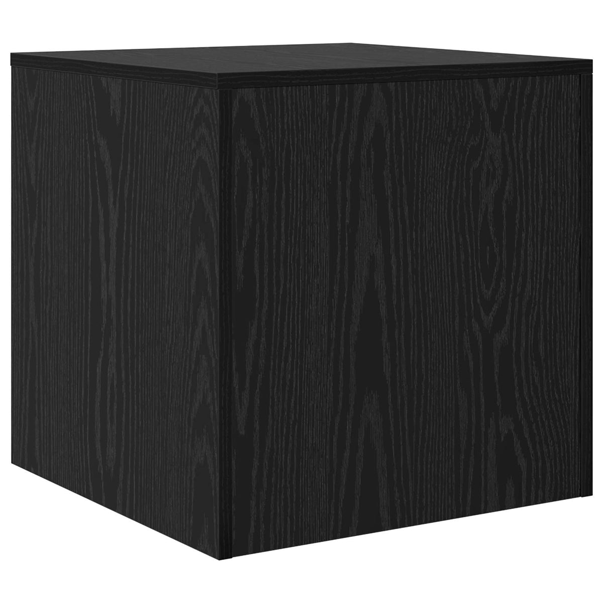 Sofabord 3 stk. Sort eg 45 x 45 x 45 cm Konstrueret træ
