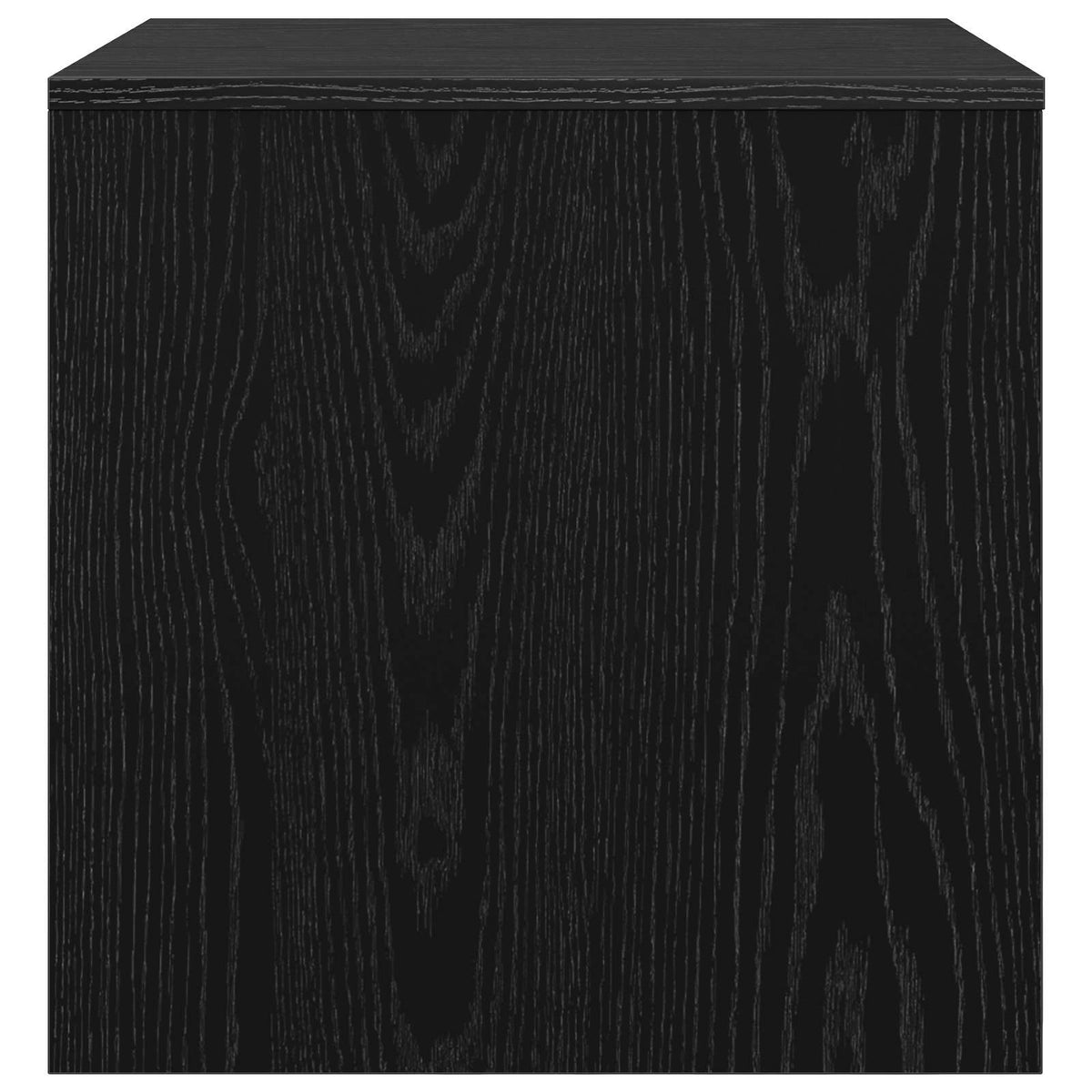 Sofabord 3 stk. Sort eg 45 x 45 x 45 cm Konstrueret træ