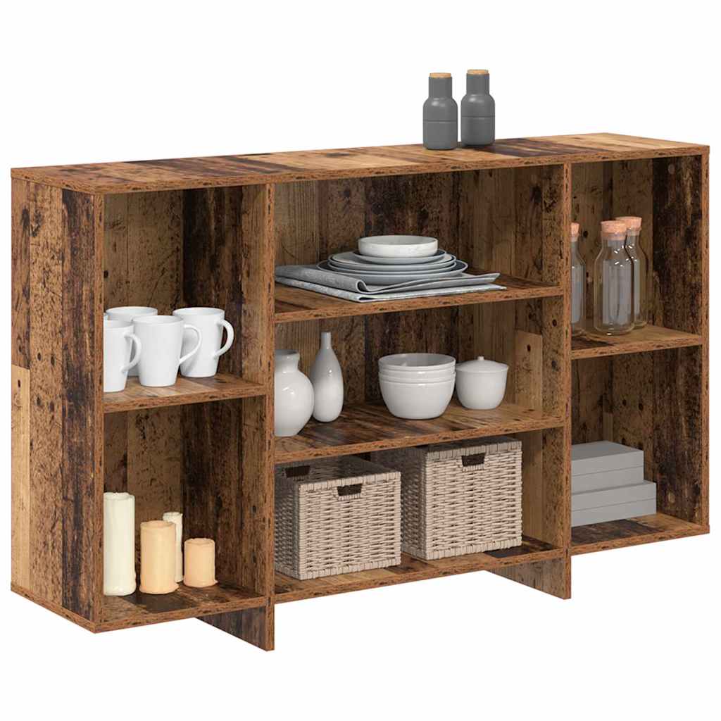 Sideboard Gammelt træ 120 x 30 x 75 cm Konstrueret træ
