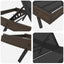 Solstol 3 stk. polyrattan Brun