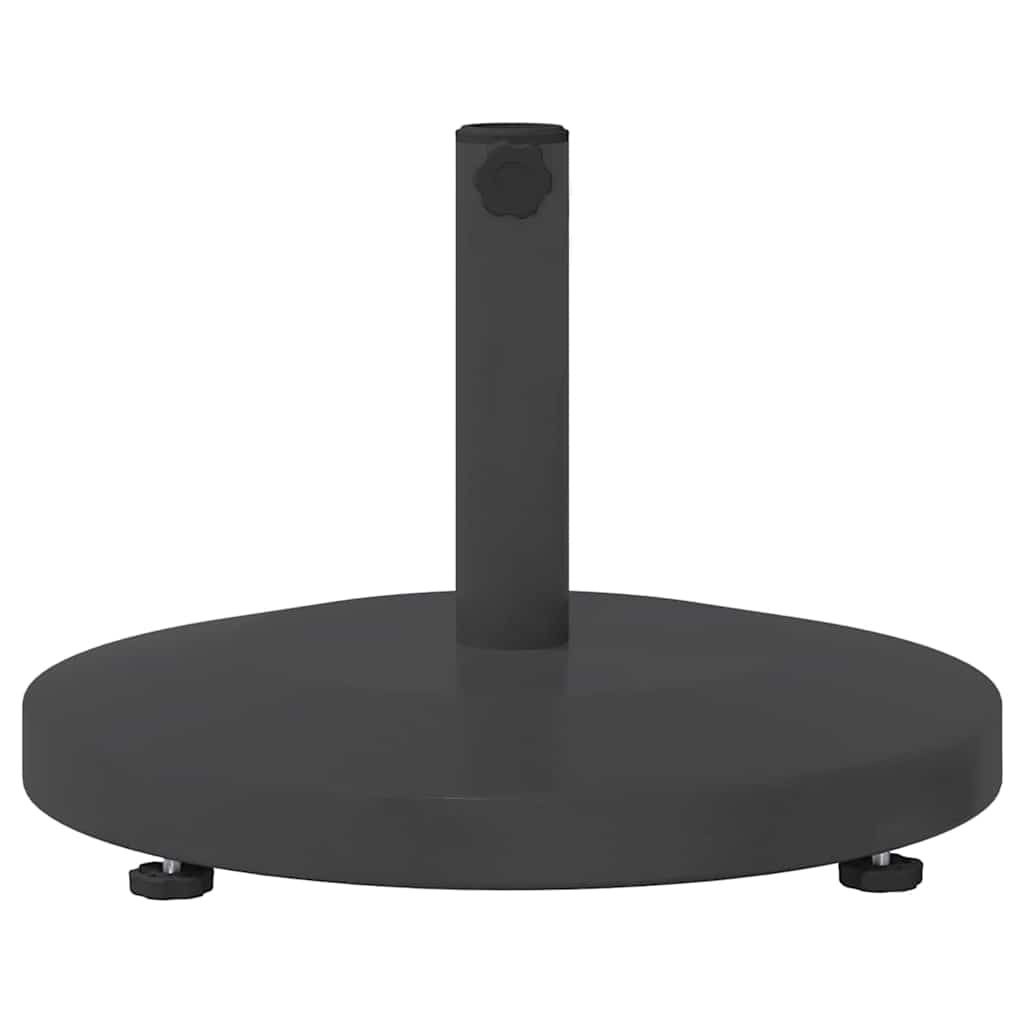 Parasolfod 24.6 kg Mørkegrå Rund