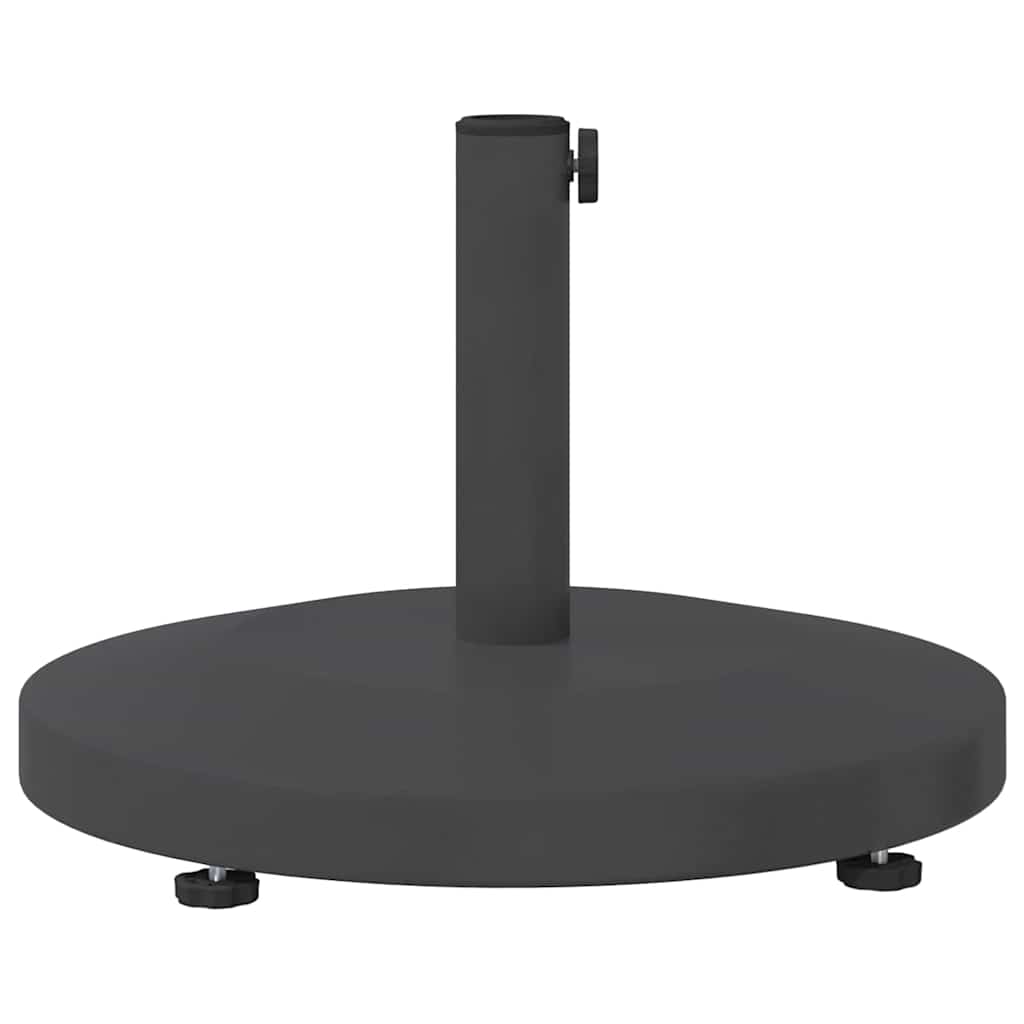 Parasolfod 24.6 kg Mørkegrå Rund