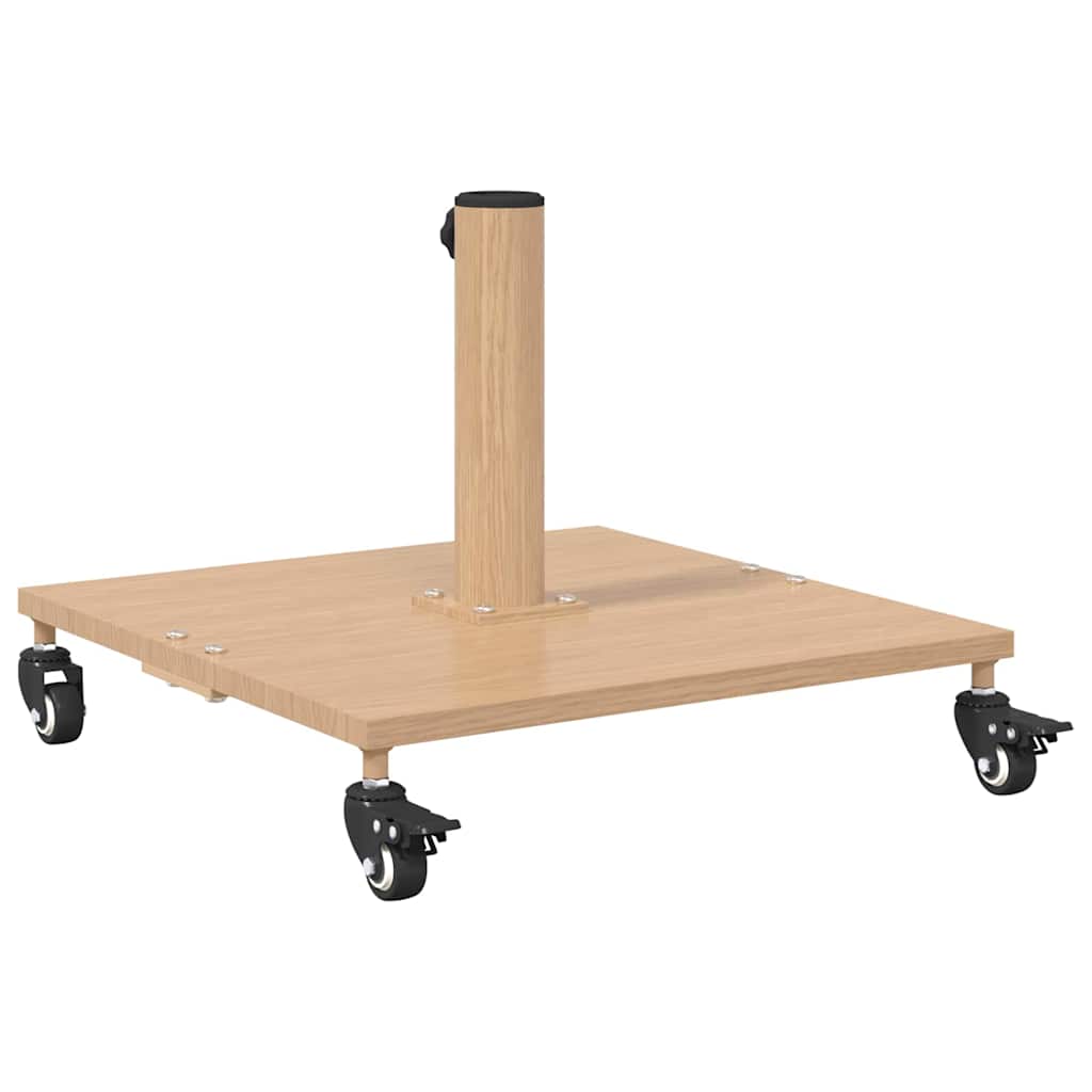 Parasolfod 26.75 kg Lys Træ Firkantet Justerbar