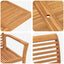 Have Spisebordssæt 9 stk. 280 x 100 x 75 cm Massiv Teaktræ