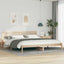 Sengestel med hovedgærde Brun 180 x 210 cm Massiv fyrretræ