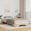 Sengestel Brun 90 x 210 cm Massiv fyrretræ
