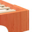 Sengestel Brun 180 x 220 cm Massiv fyrretræ
