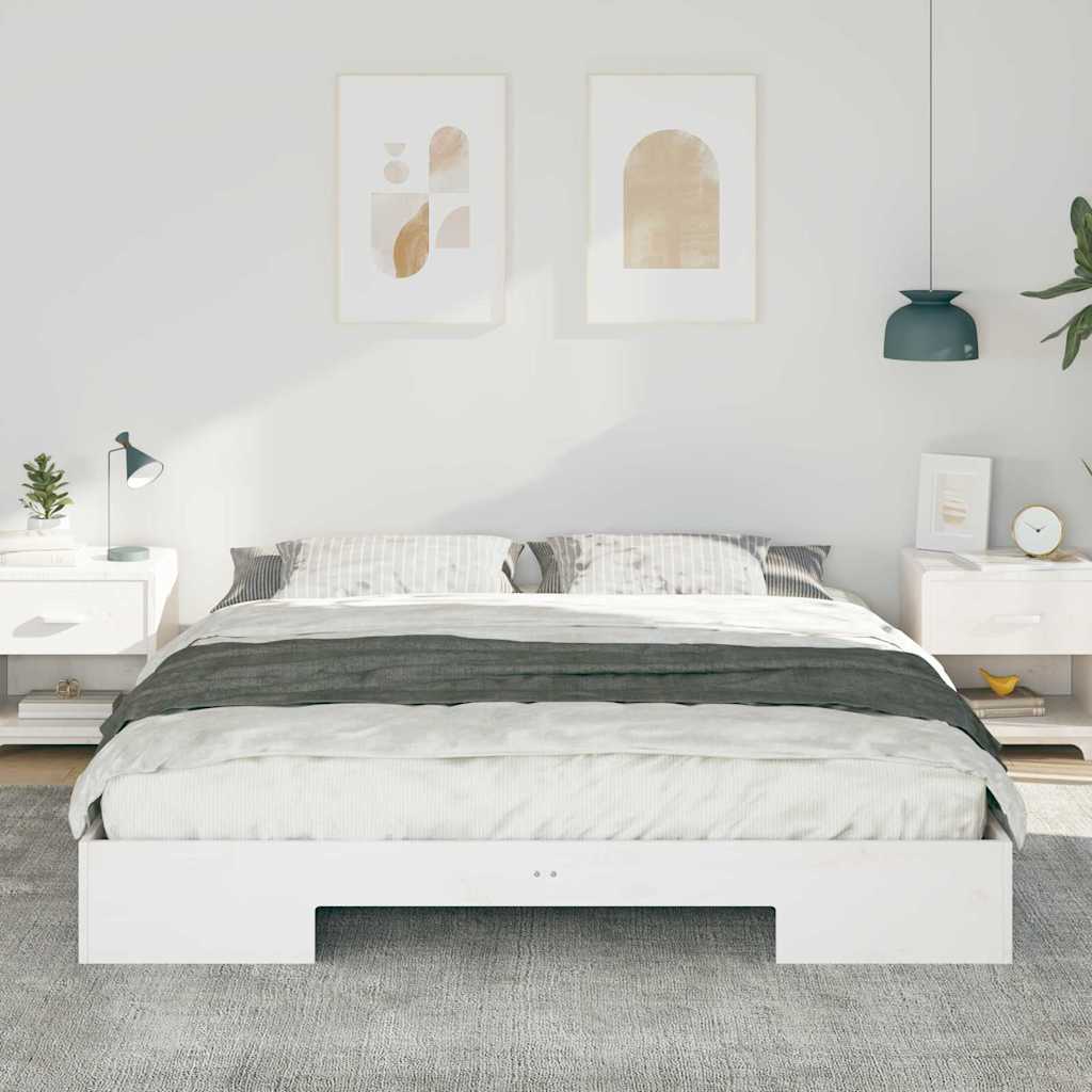Sengestel Hvid 180 x 200 cm