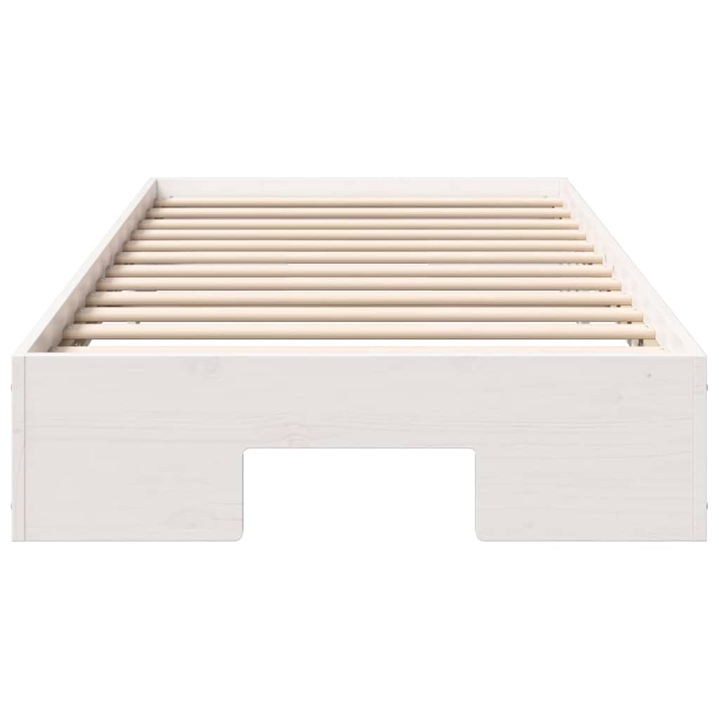 Sengestel Hvid 90 x 200 cm