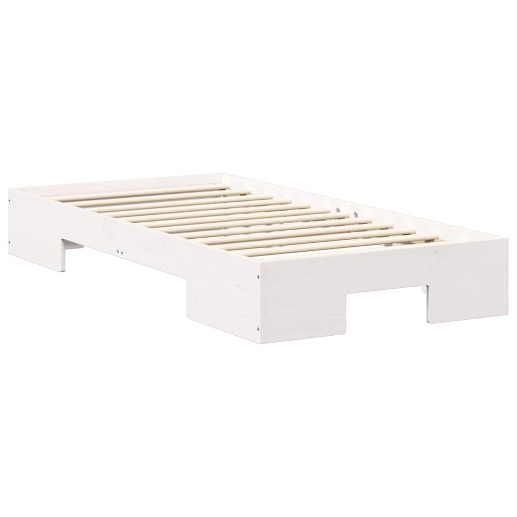 Sengestel Hvid 90 x 190 cm