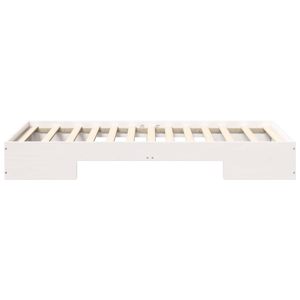 Sengestel Hvid 90 x 190 cm