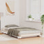 Sengestel Hvid 80 x 220 cm Massiv fyrretræ