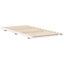 Sengestel Hvid 80 x 220 cm Massiv fyrretræ