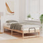 Sengestel Brun 90 x 210 cm Massiv fyrretræ