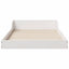 Sengestel Hvid 80 x 210 cm Massiv fyrretræ