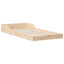 Sengestel Brun 90 x 210 cm Massiv fyrretræ