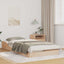 Sengestel Brun 80 x 200 cm Massiv fyrretræ