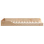 Sengestel Brun 75 x 190 cm Massiv fyrretræ