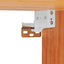 Sengebord Voks brun 50 x 32,5 x 24 cm Massivt fyrretræ
