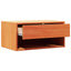Sengebord Voks brun 50 x 32,5 x 24 cm Massivt fyrretræ