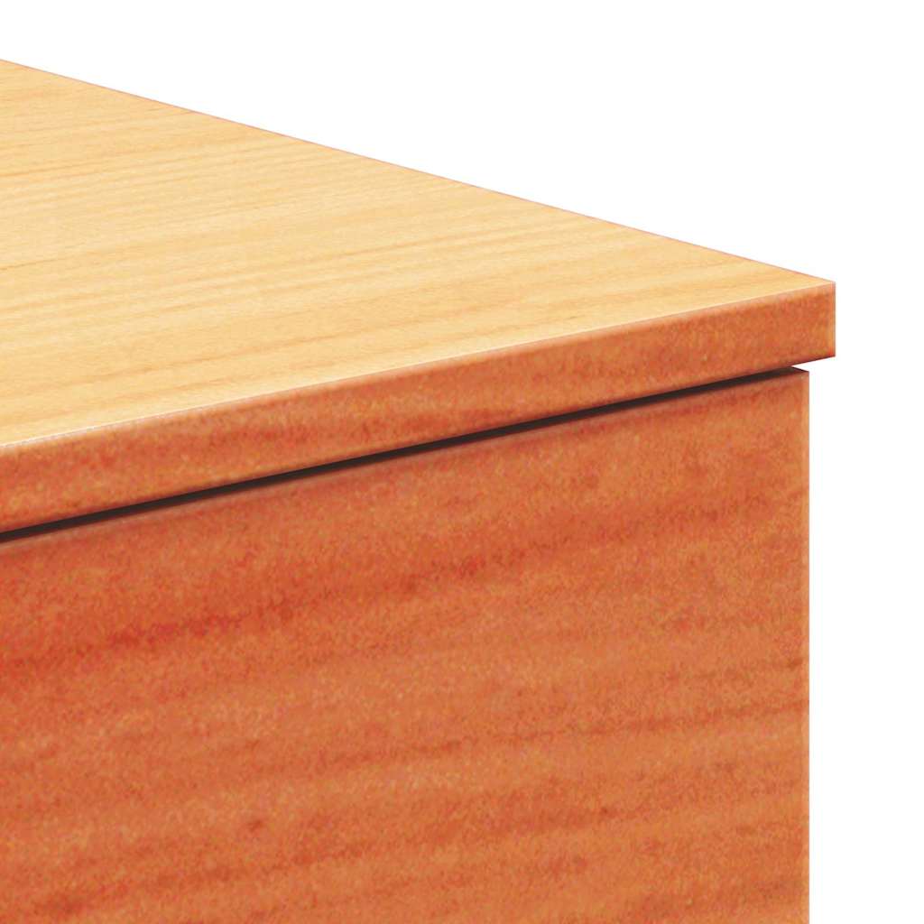 Sengebord 2 stk. Voks brun 37 x 35 x 18,5 cm Massivt fyrretræ